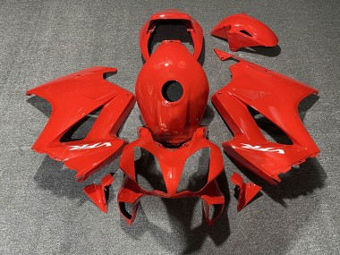 Rot Glänzend 2002-2012 VFR800 Motorrad Verkleidung