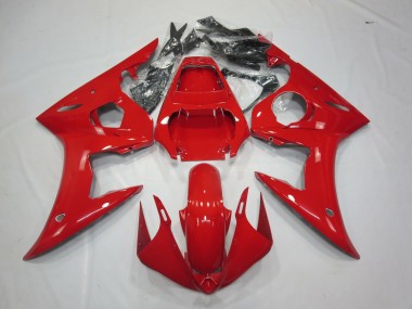 Rot Glänzend 2003-2004 R6 Motorrad Verkleidung