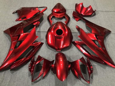 Rot Glänzend 2006-2007 R6 Motorrad Verkleidung