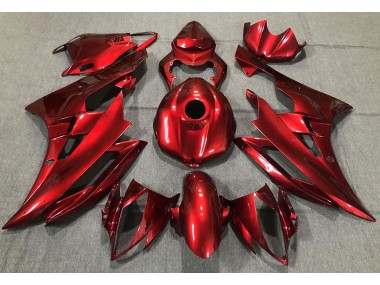 Rot Glänzend 2006-2007 R6 Motorrad Verkleidung