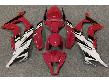 Rot Glänzend & Weiß 2011-2015 ZX10R Motorrad Verkleidung