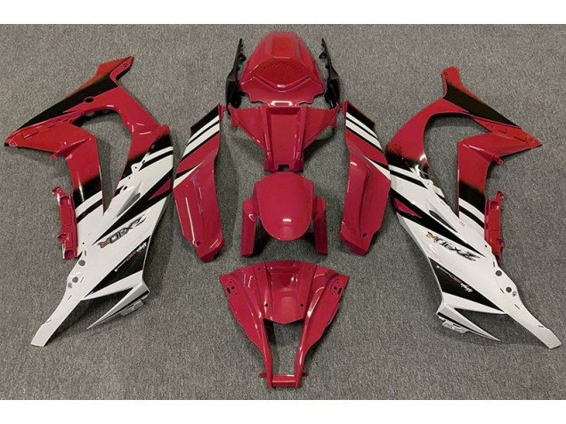 Rot Glänzend & Weiß 2011-2015 ZX10R Motorrad Verkleidung