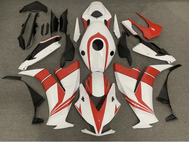 Rot Glänzend & Weiß 2012-2016 CBR1000RR Motorrad Verkleidung