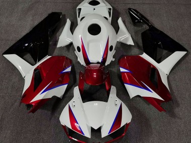 Rot Glänzend Weiß & Blau 2013-2023 CBR600RR Motorrad Verkleidung