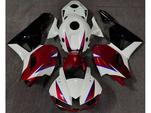 Rot Glänzend Weiß & Blau 2013-2023 CBR600RR Motorrad Verkleidung