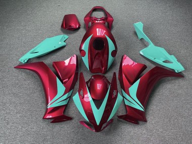 Rot Glänzend & Blaugrün 2012-2016 CBR1000RR Motorrad Verkleidung