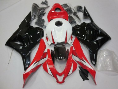 Rot Glänzend Weiß & Schwarz 2009-2012 CBR600RR Motorrad Verkleidung