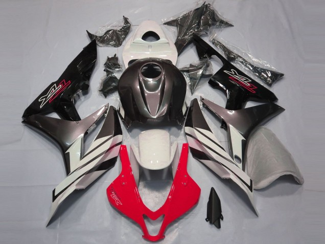 Rot Weiß & Grau 2007-2008 CBR600RR Motorrad Verkleidung