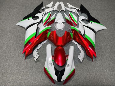 Rot & Grün Glänzend 2017-2021 R6 Motorrad Verkleidung