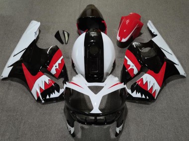 Rot Hai 2002-2005 ZX12R Motorrad Verkleidung