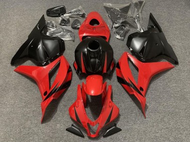 Rot & Matt Schwarz 2009-2012 CBR600RR Motorrad Verkleidung
