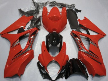 Rot OEM-Stil 2007-2008 GSXR 1000 Motorrad Verkleidung