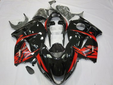 Rot & Schwarz 1997-2007 GSXR 1300 Motorrad Verkleidung