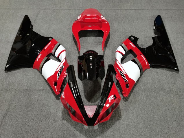 Rot & Schwarz 2000-2001 R1 Motorrad Verkleidung Rot & Schwarz 2000-2001 R1 Motorrad Verkleidung