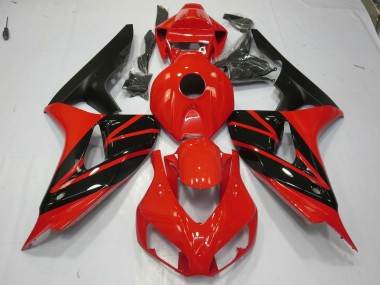 Rot & Schwarz 2006-2007 CBR1000RR Motorrad Verkleidung