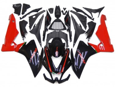 Rot & Schwarz 2010-2015 RSV4 1000 Motorrad Verkleidung