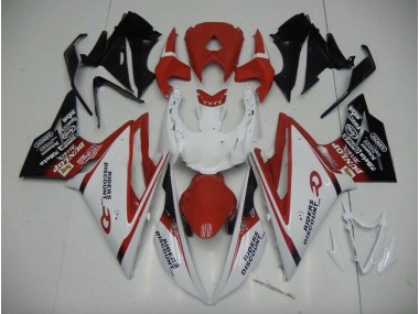 Rot Schwarz Fade 2013-2016 Daytona 675 Motorrad Verkleidung