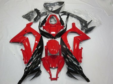 Rot Schwarz Gloss 2011-2015 ZX10R Motorrad Verkleidung