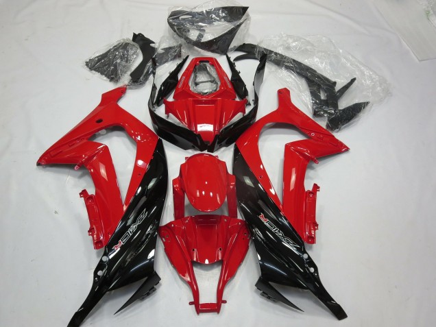 Rot Schwarz Gloss 2011-2015 ZX10R Motorrad Verkleidung