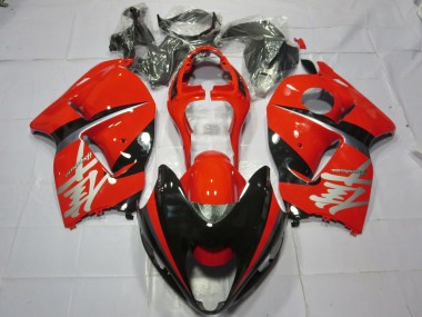 Rot & Schwarz Silber Aufkleber 1997-2007 GSXR 1300 Motorrad Verkleidung