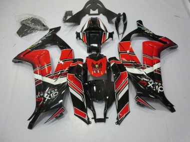 Rot Schwarz Special 2011-2015 ZX10R Motorrad Verkleidung
