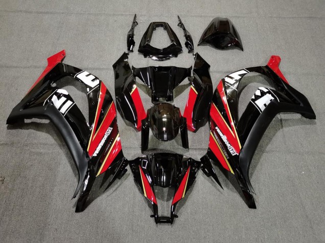 Rot Schwarz Special Weiß 2011-2015 ZX10R Motorrad Verkleidung Rot Schwarz Special Weiß 2011-2015 ZX10R Motorrad Verkleidung