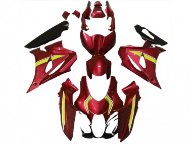 Rot Stil 2017-2023 GSXR 1000 Motorrad Verkleidung