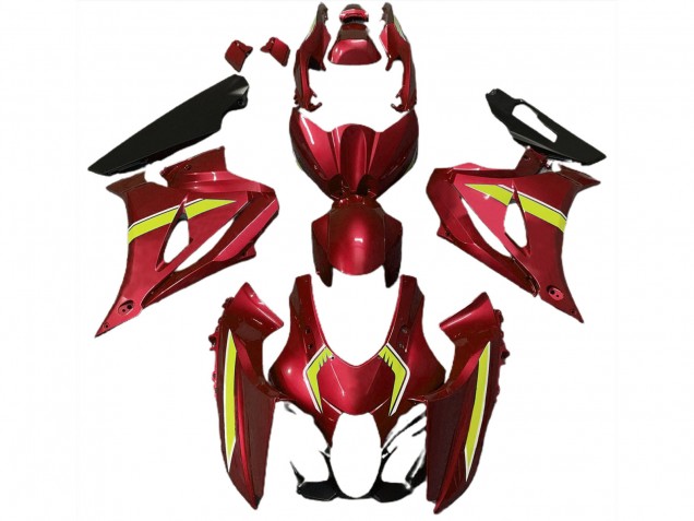 Rot Stil 2017-2023 GSXR 1000 Motorrad Verkleidung