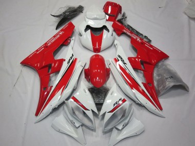 Rot-Weiß-Stil-Design 2006-2007 R6 Motorrad Verkleidung