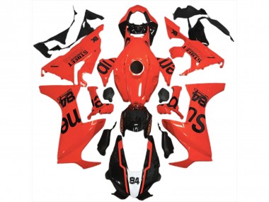 Rot Street Flava 2017-2023 CBR1000RR Motorrad Verkleidung