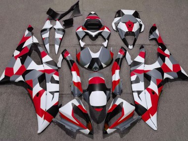 Rot Tarnung Uni 2008-2016 R6 Motorrad Verkleidung