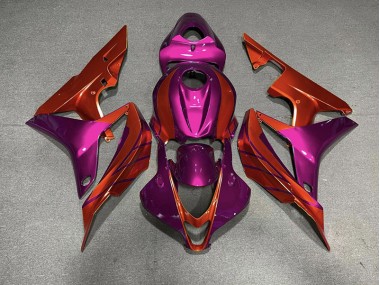 Rot & Violett 2007-2008 CBR600RR Motorrad Verkleidung