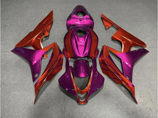 Rot & Violett 2007-2008 CBR600RR Motorrad Verkleidung