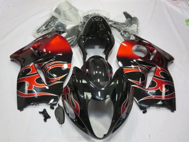 Rot Wirbel 1997-2007 GSXR 1300 Motorrad Verkleidung