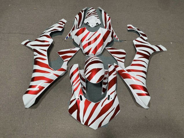 Rot Zebra 2015-2019 R1 Motorrad Verkleidung