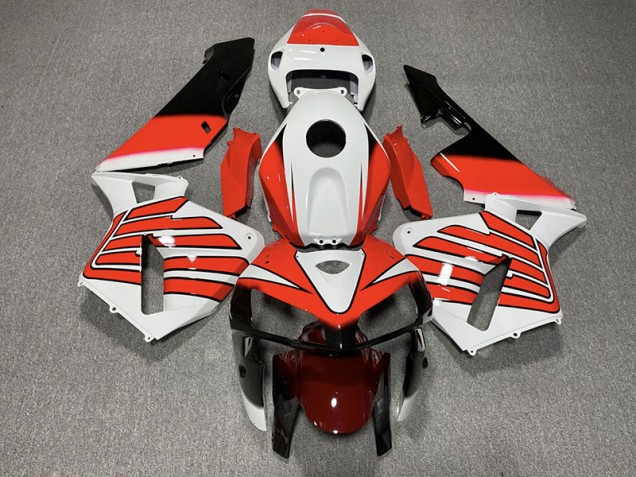 Rot & Weiße Flügel 2005-2006 CBR600RR Motorrad Verkleidung