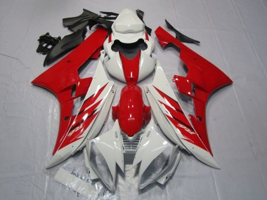 Rot-Weißer Stil 2006-2007 R6 Motorrad Verkleidung