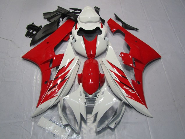 Rot-Weißer Stil 2006-2007 R6 Motorrad Verkleidung