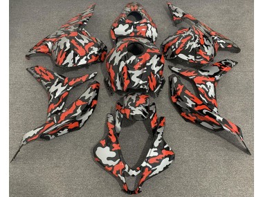 Rotgrau Tarnung 2009-2012 CBR600RR Motorrad Verkleidung
