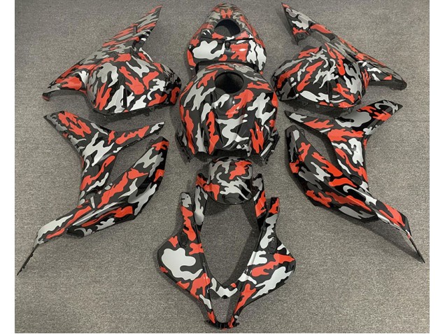 Rotgrau Tarnung 2009-2012 CBR600RR Motorrad Verkleidung