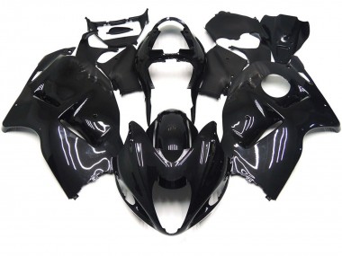 Schlichte Glanz Schwarz 1997-2007 GSXR 1300 Motorrad Verkleidung
