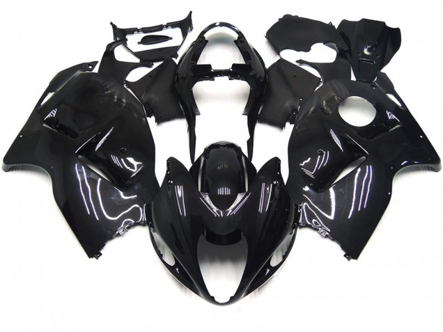 Schlichte Glanz Schwarz 1997-2007 GSXR 1300 Motorrad Verkleidung