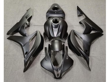 Schlichte Matt Schwarz 2007-2008 CBR600RR Motorrad Verkleidung