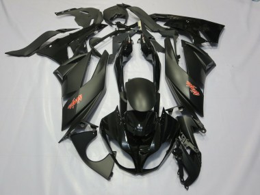 Schwarz 2009-2012 ZX6R Motorrad Verkleidung