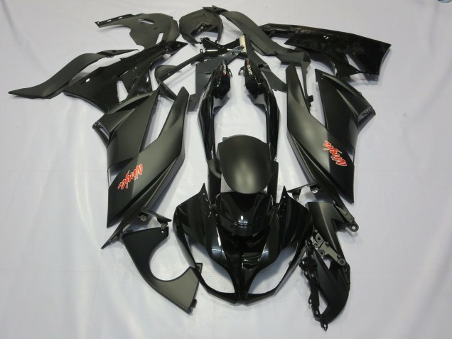 Schwarz 2009-2012 ZX6R Motorrad Verkleidung