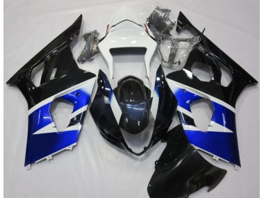 Schwarz Blau & Weiß 2003-2004 GSXR 1000 Motorrad Verkleidung