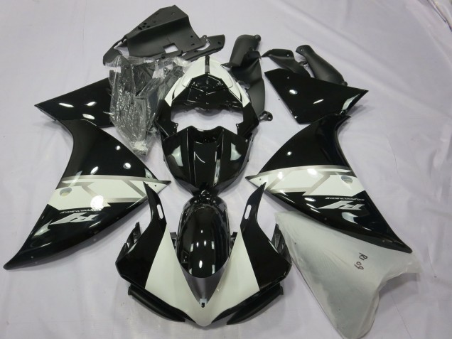 Schwarz Dreifarbig 2012-2014 R1 Motorrad Verkleidung Schwarz Dreifarbig 2012-2014 R1 Motorrad Verkleidung