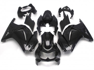 Schwarz-Einfarbig Glänzend 2008-2012 Ninja 250 Motorrad Verkleidung