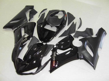 Schwarz Glanz 2005-2006 ZX6R Motorrad Verkleidung