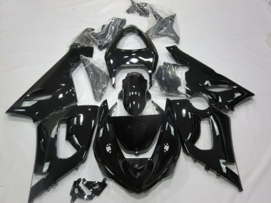 Schwarz Glänzend 2005-2006 ZX6R Motorrad Verkleidung